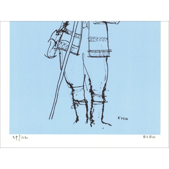 Jean sogar - ungarisch (1971), Lithographie