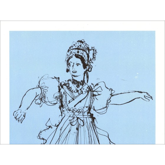 Jean Even – La Hongrose (1971), litografía