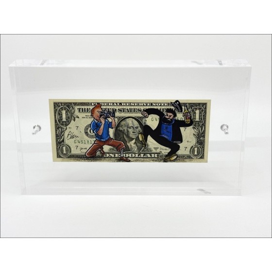 PAZBLANDINA - Tintin e Captain Haddock su Dollar