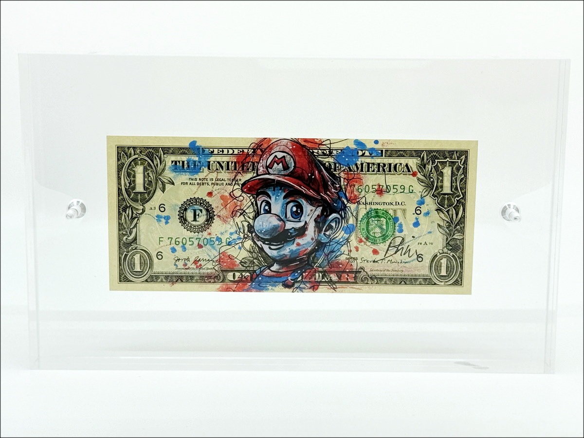 Pazblandina - Mario (2025), attingendo il dollaro