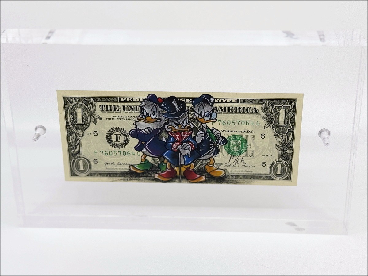 Pazblandina – Duck$quad (2025), drawing on dollar