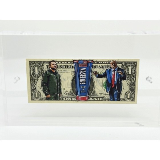 Acheter Dessin original sur Dollar $ PAZBLANDINA - Super Mario Bross