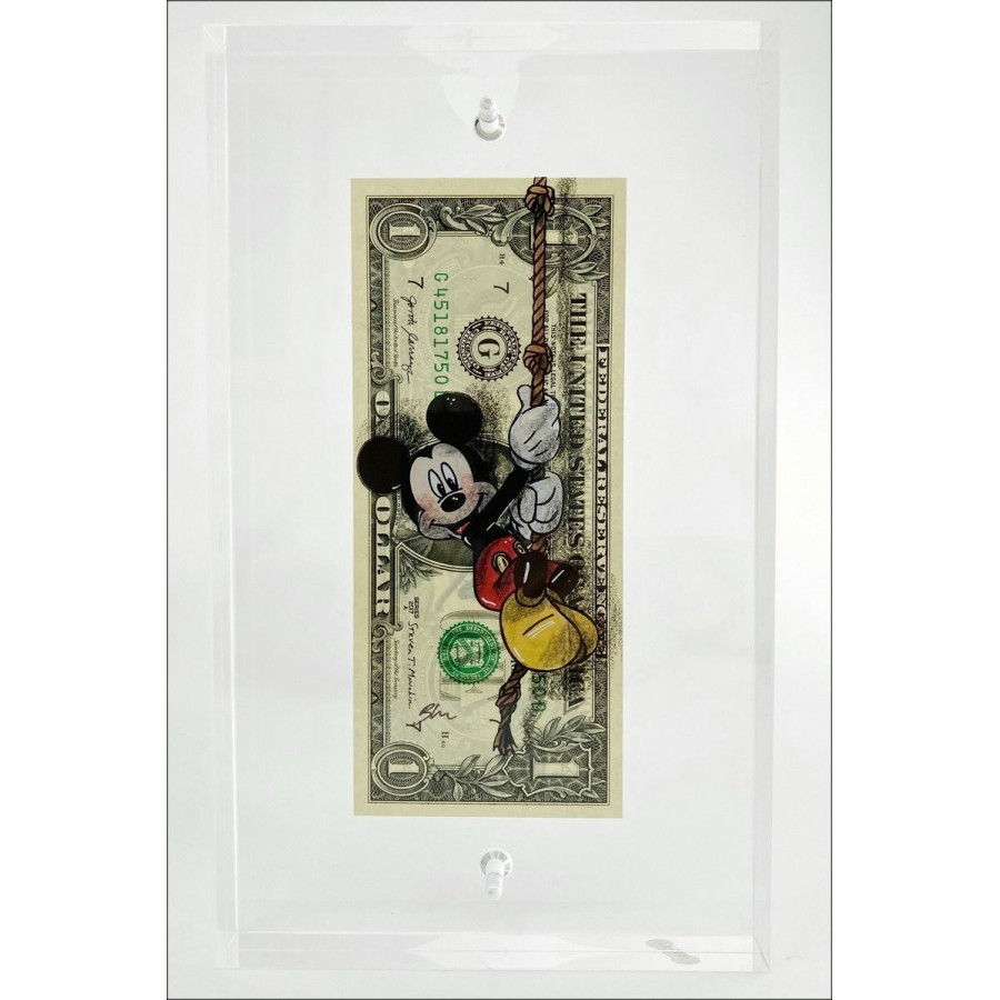 Pazblandina - Mickey (2025), attingendo il dollaro