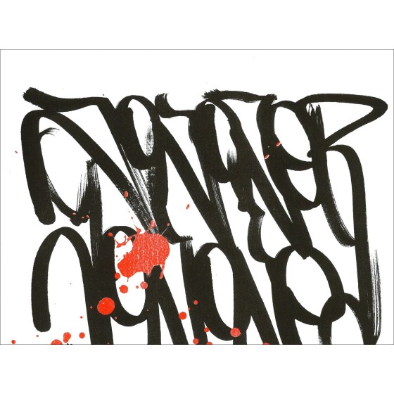 JonOne – Festival Iminent, screenprint signed