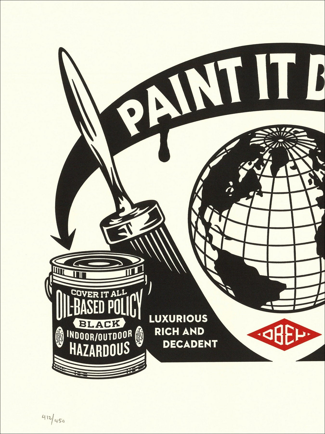 Shepard Fairey – Pinta es negra (2020)