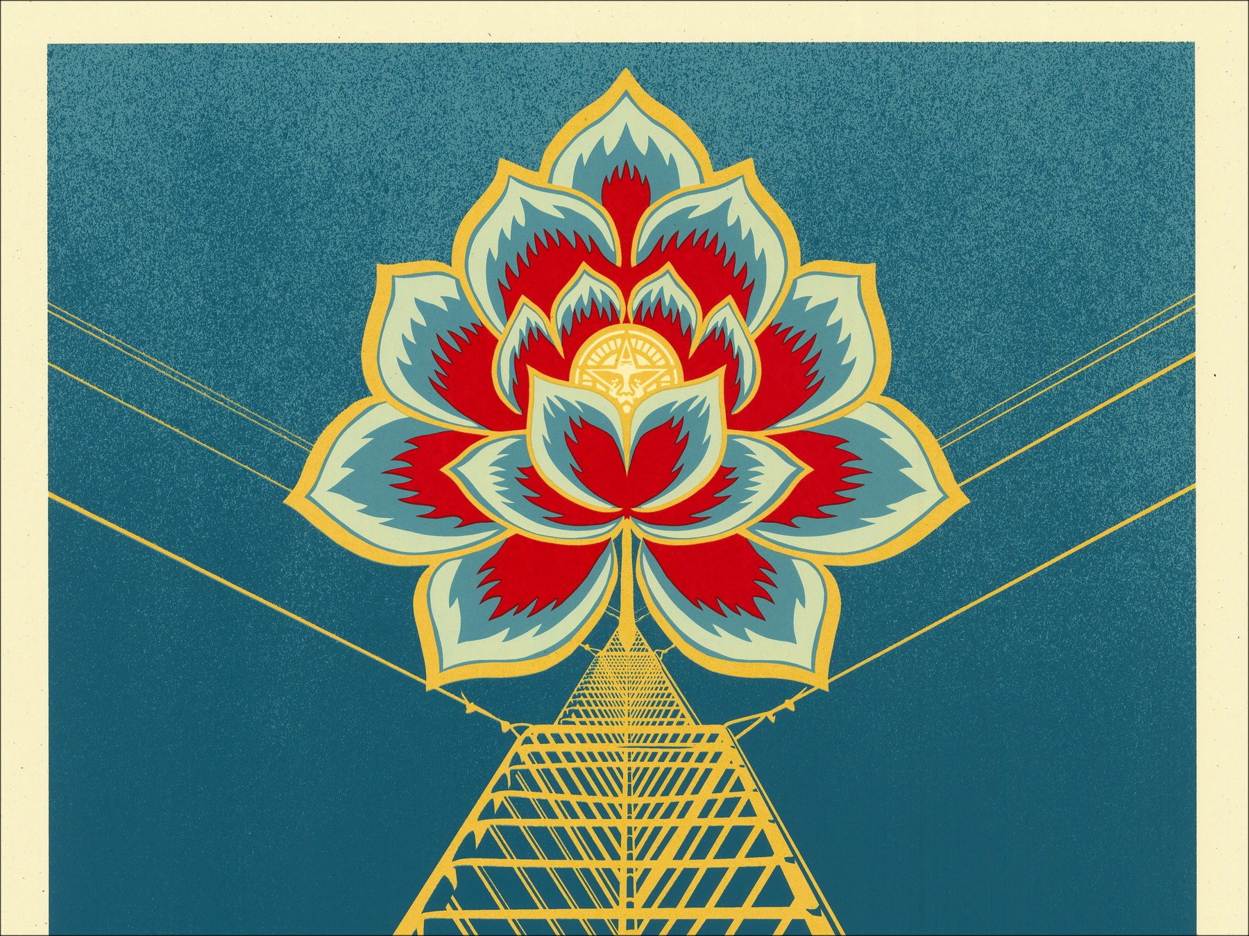 Shepard Foody - Blumenleistung (blau) (2021)
