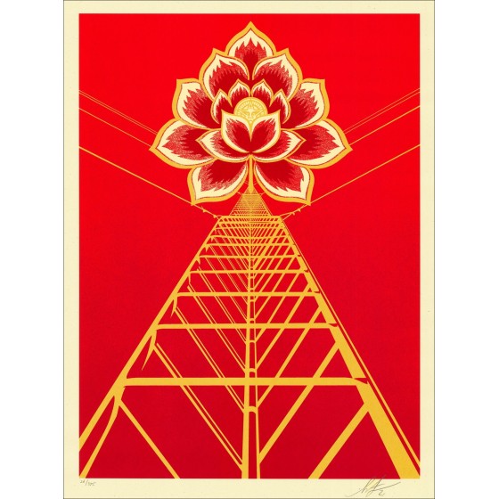 Shepard Fawer - Power Flower (Red) (2021)