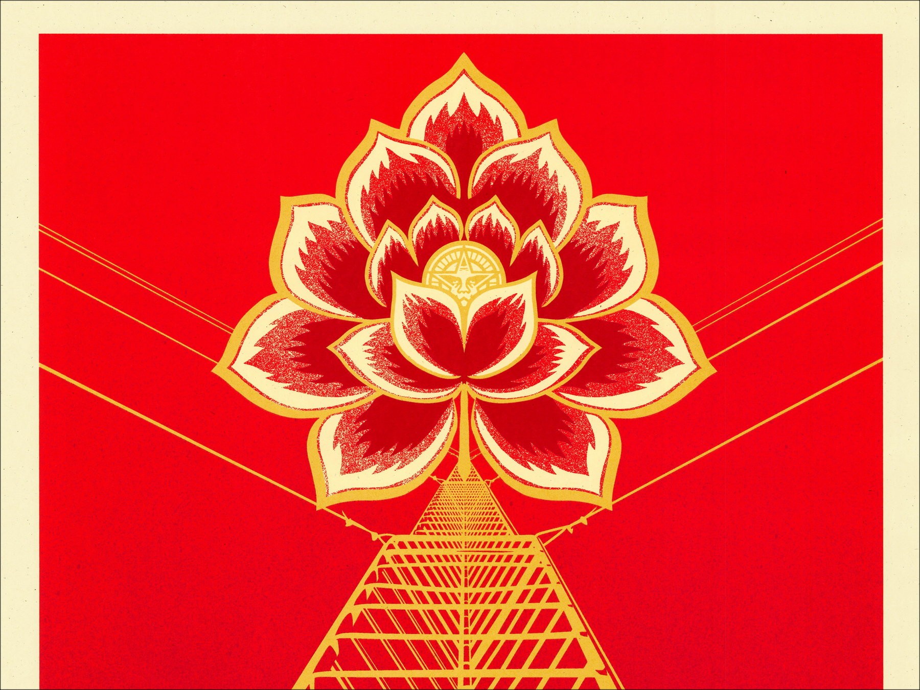 Shepard Fawer - Blumenleistung (rot) (2021)