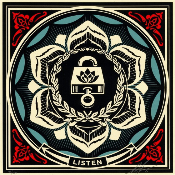 Shepard Fairey - Ascolta (2021)