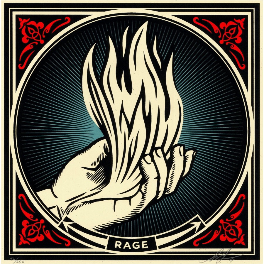 Shepard Fairey – RAGE (2021)