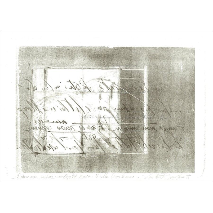 Carla Benvenuto - Frankreich Meine Liebe, einzigartige Lithographie
