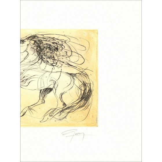 Jean-Marie Guiny - Stalon, Original Gravur