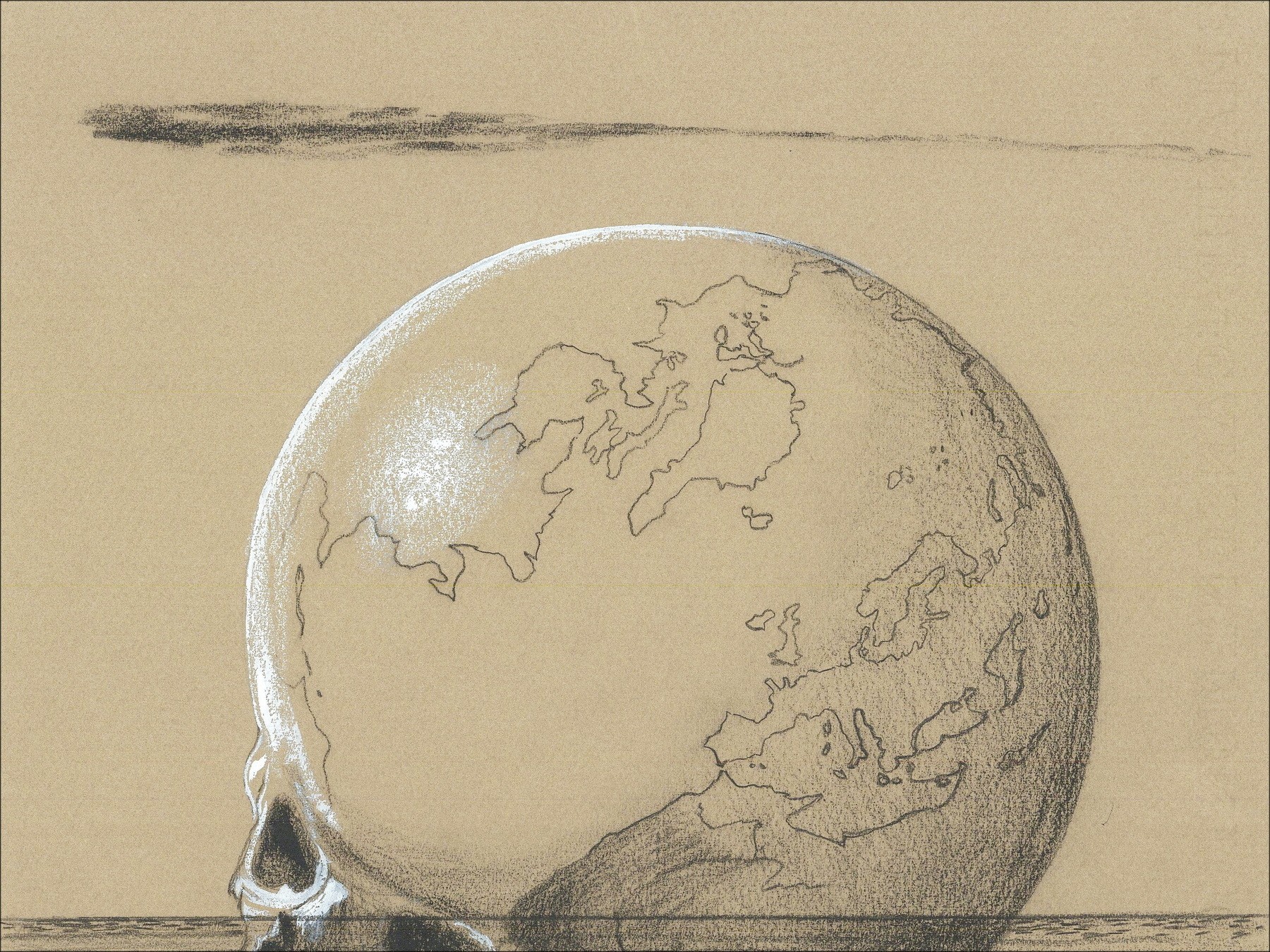 Pierre Le Colas – Le Monde, dessin original
