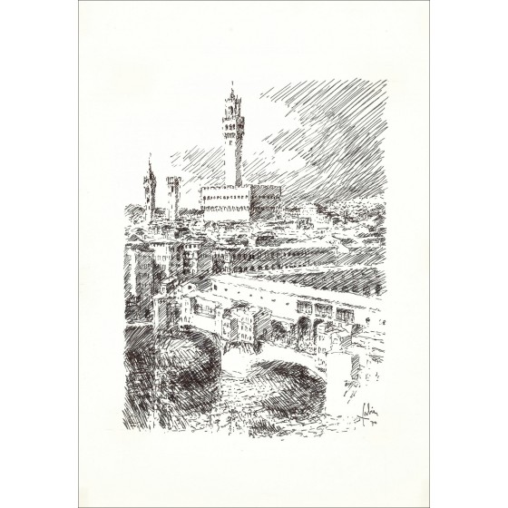 Louis Fabien - Florence (1970), originele tekening