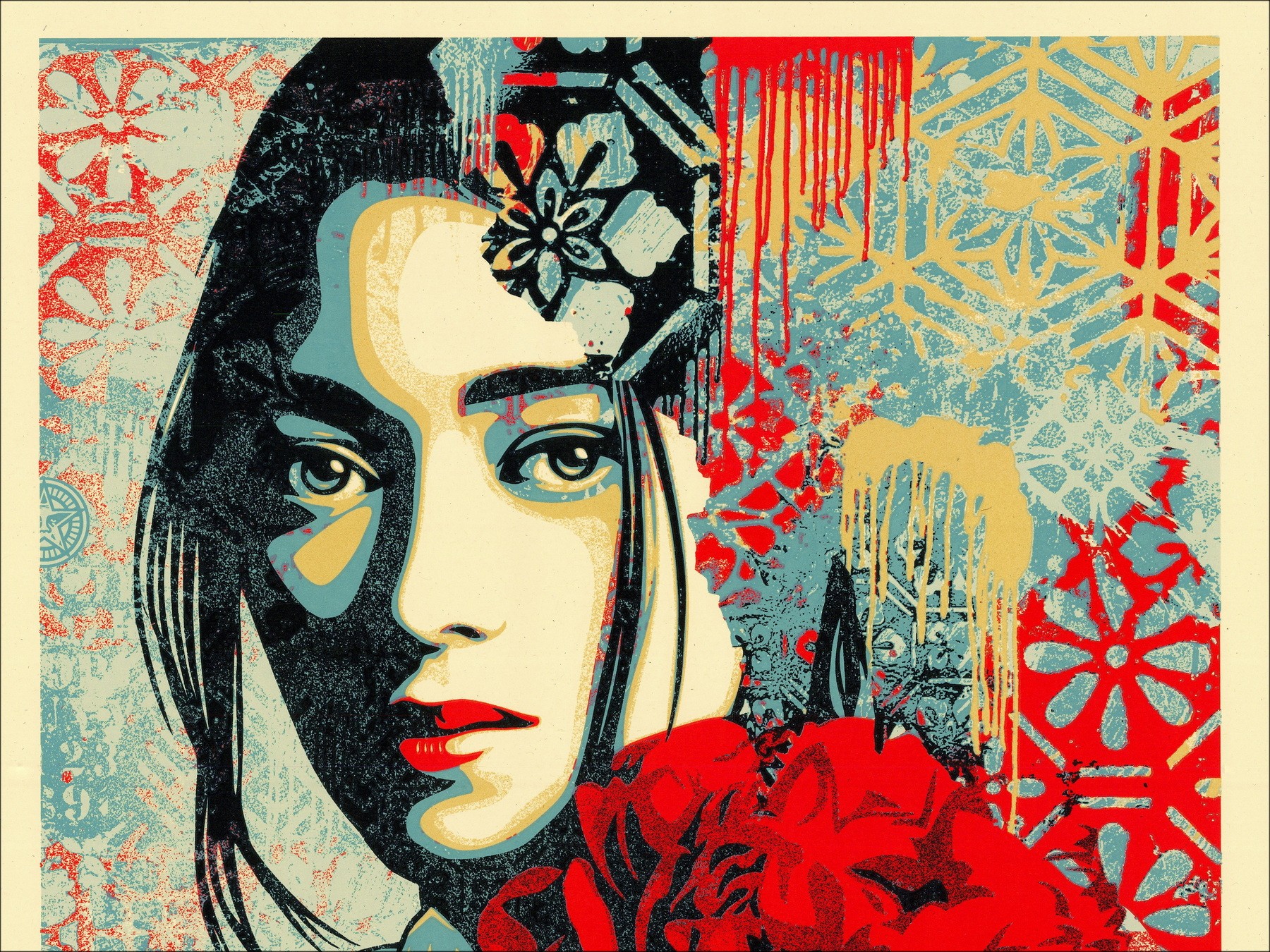 Shepard Fairey - Inkarnation (Farbe) (2023)