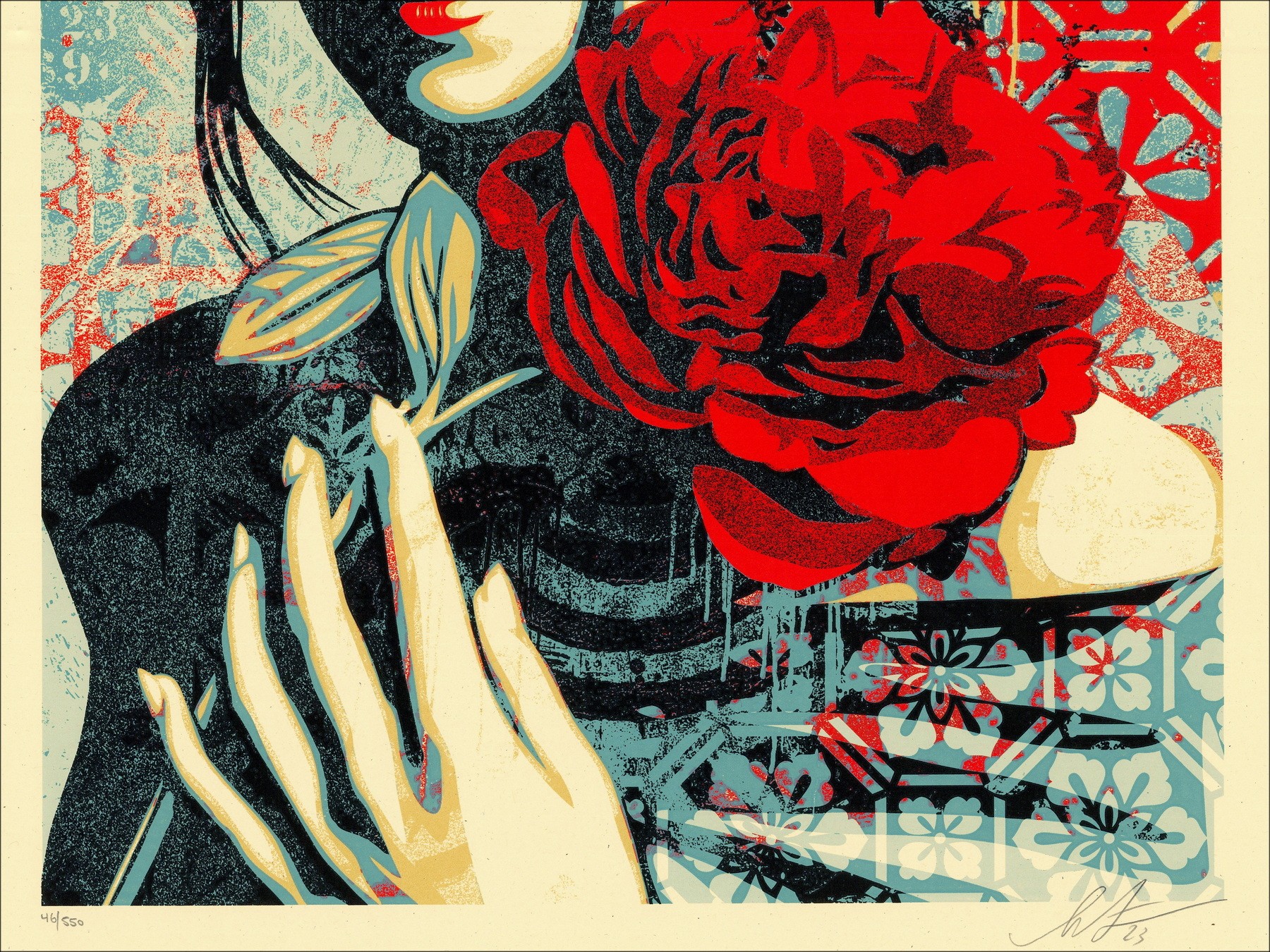 Shepard Fairey - Inkarnation (Farbe) (2023)