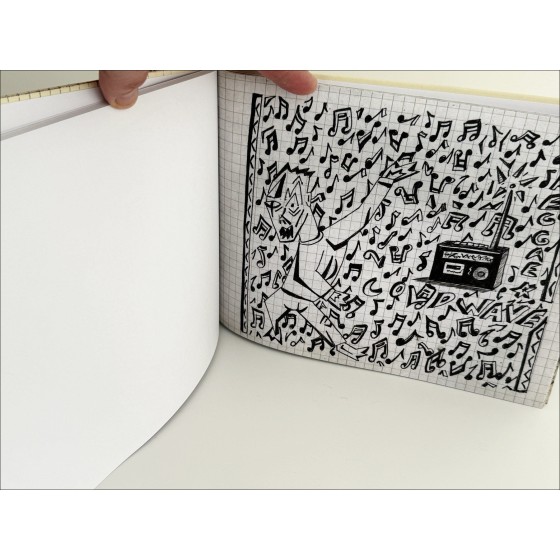 COMBAS Robert - Dibujo original "Carnets of the Army 02" 18x24cm, 2025