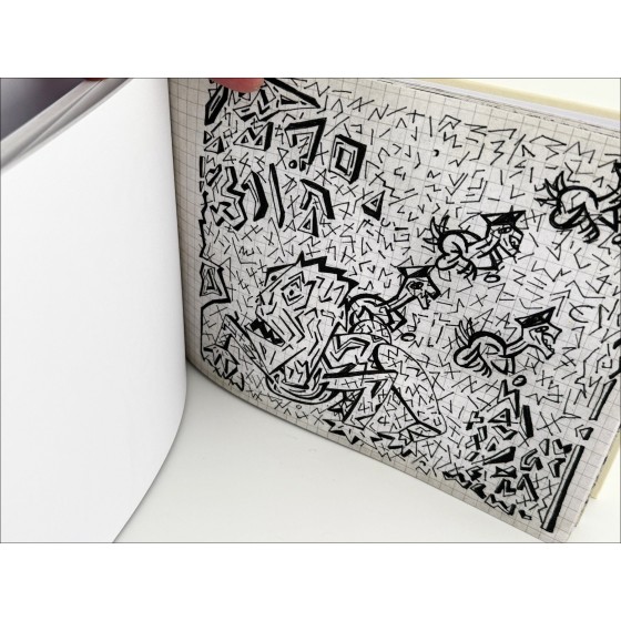 COMBAS Robert - Originele tekening "leger notebooks 02" 18x24cm, 2025