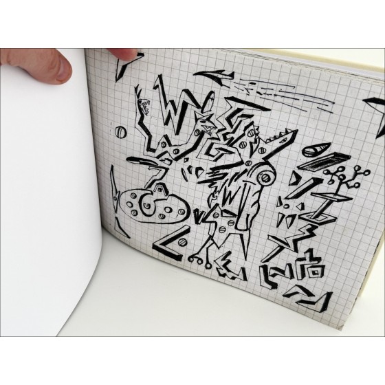 COMBAS Robert - Dibujo original "Carnets of the Army 02" 18x24cm, 2025