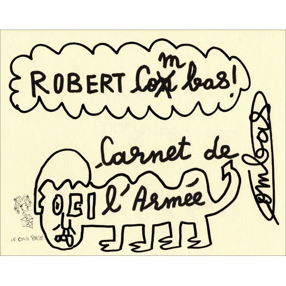 COMBAS Robert - Originele tekening "leger notebooks 02" 18x24cm, 2025