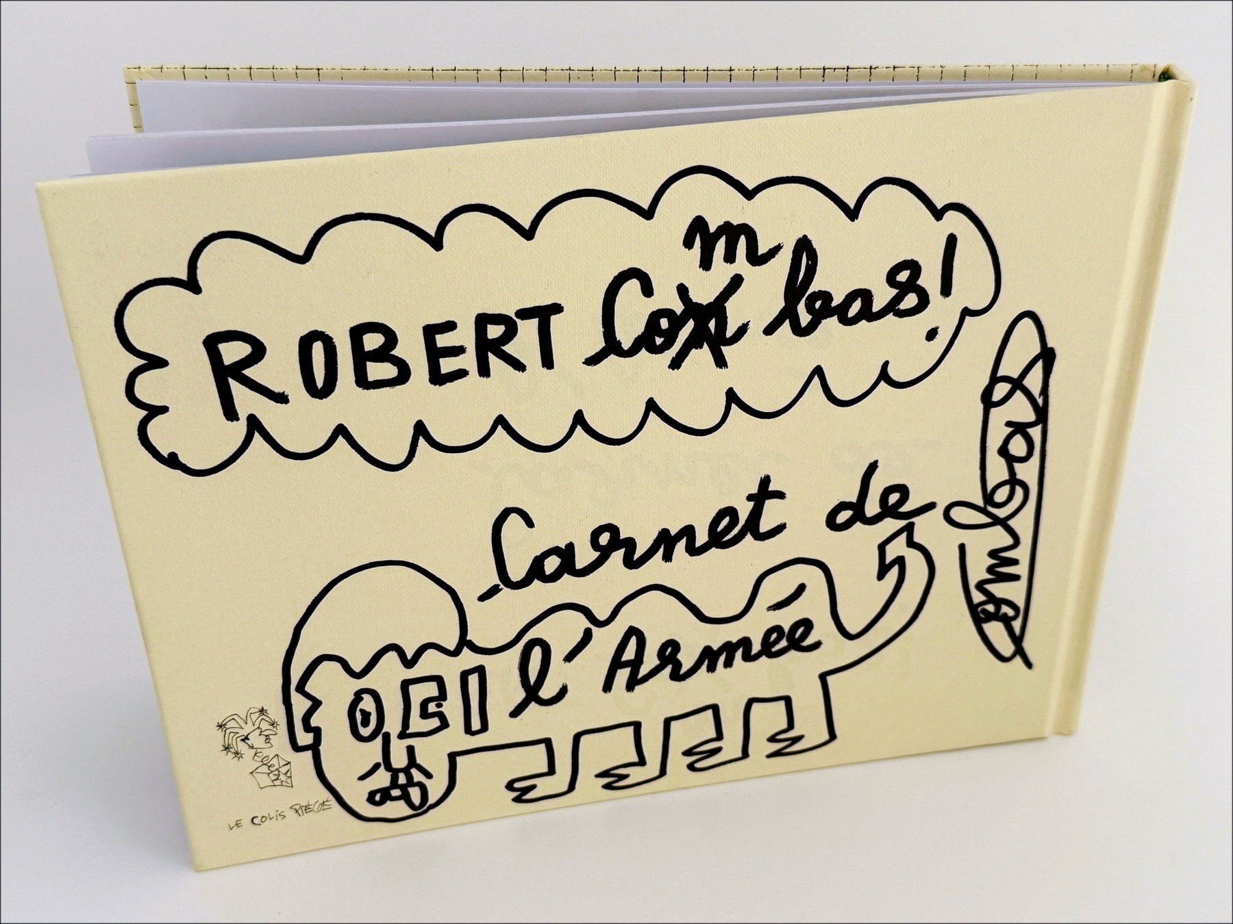 COMBAS Robert - Disegno originale "Carnets of the Army 02" 18x24cm, 2025
