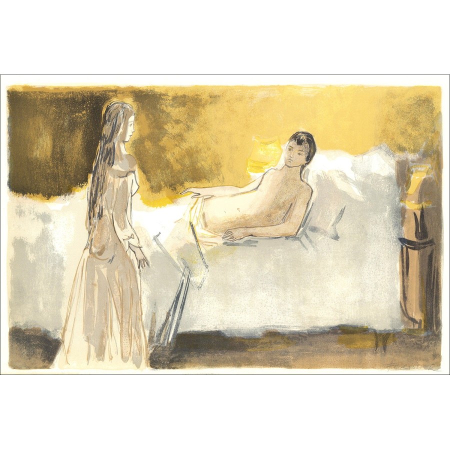 Roger Forissier – Soft presence, lithography 1971