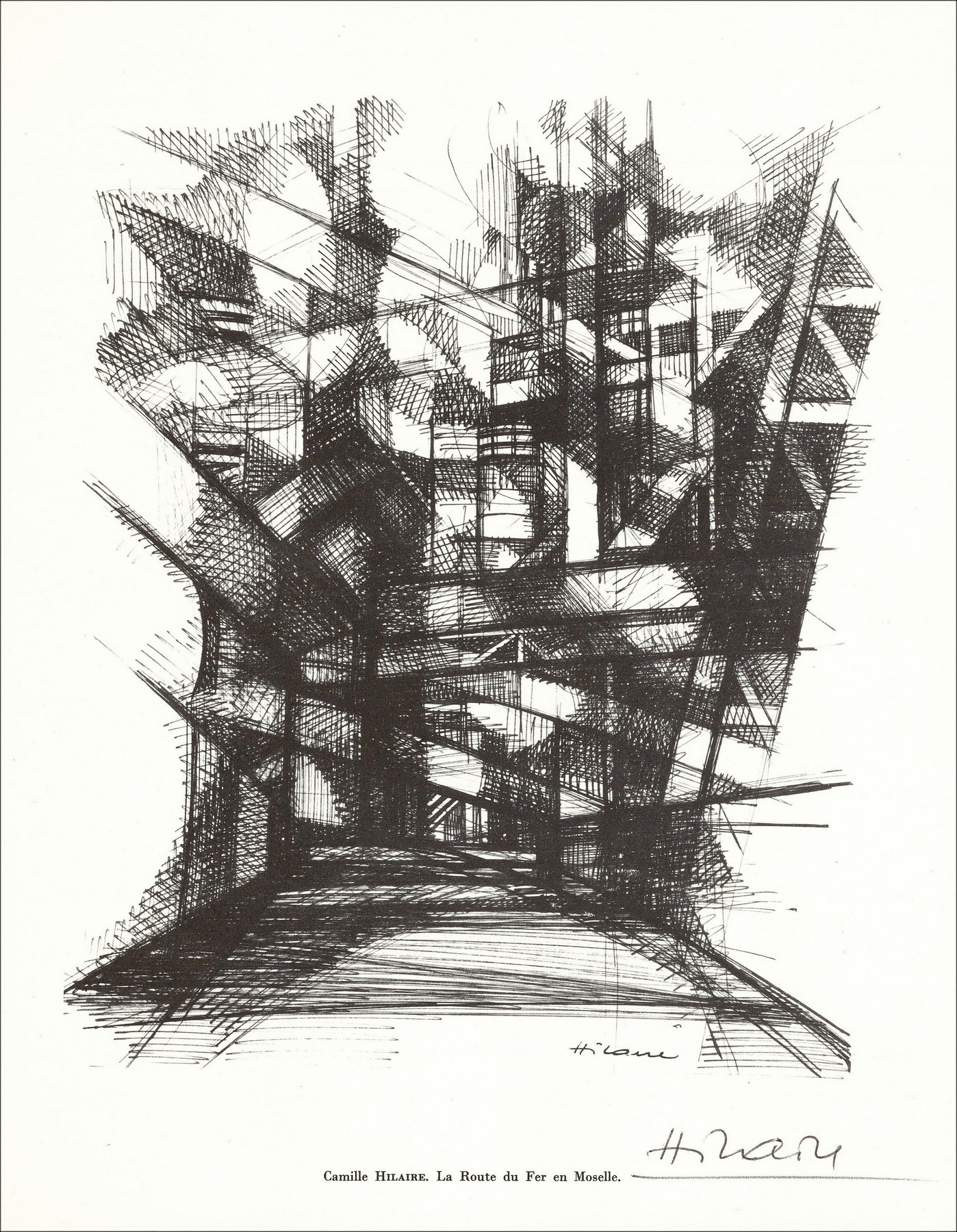 Camille Hilaire - The Iron Route in Moezel (1961)