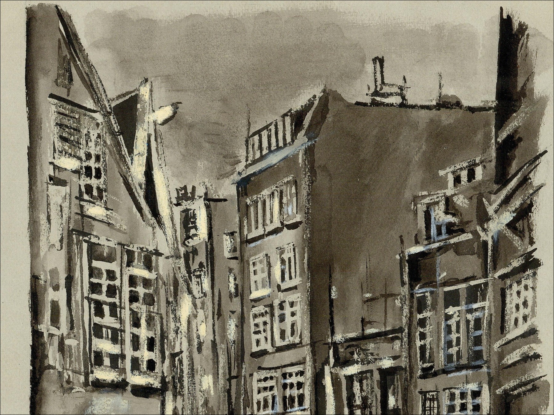 Tony Agostini – Amsterdam, dibujo original