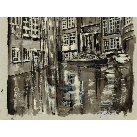 Tony Agostini – Amsterdam, original drawing