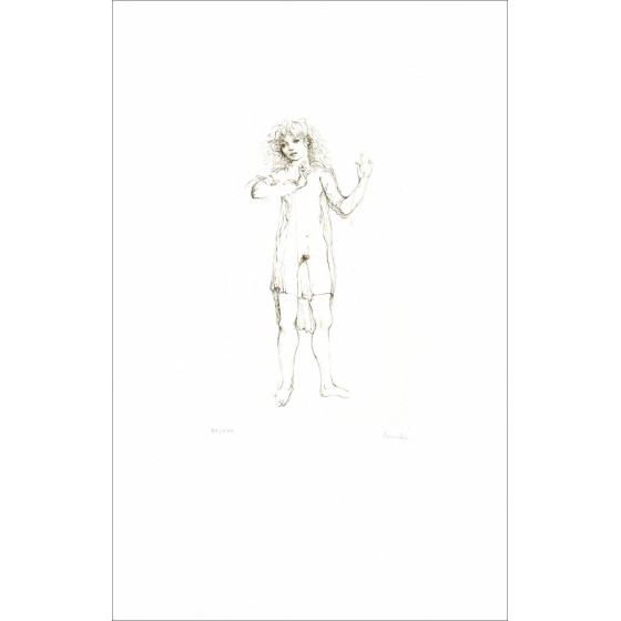 Fertig Leonor - Monelle XII (1976), Originalgravur