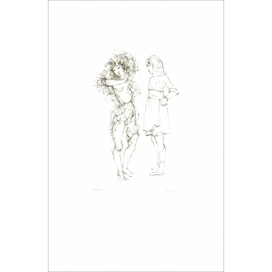 Lithographie originale "Monelle III"