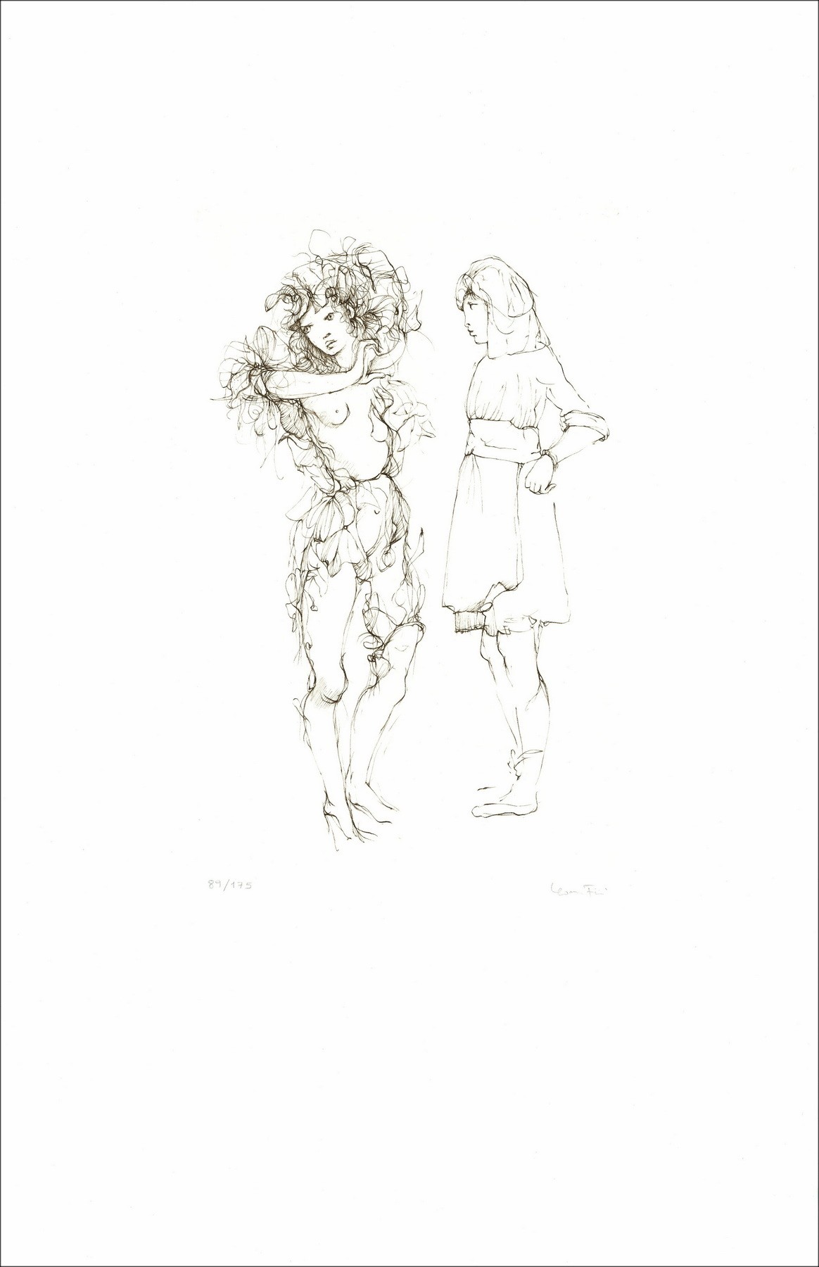 Lithographie originale "Monelle III"