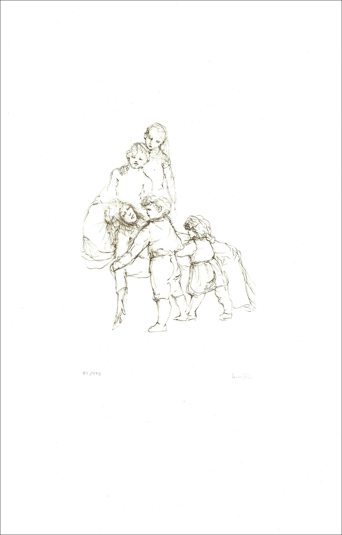 Finito Leonor - Monelle VI (1976), Incisione originale