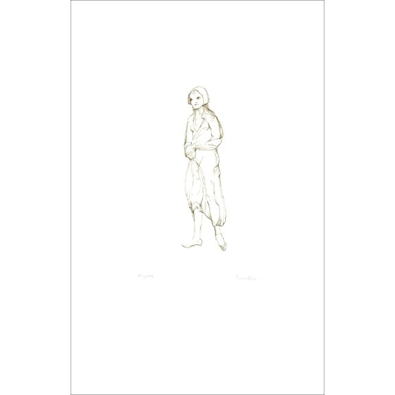 Léonor Fini – Monelle VIII (1976), grabado original