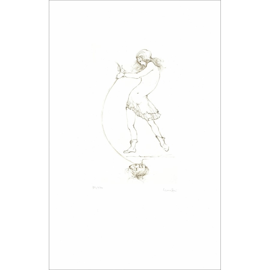 Léonor Fini – Monelle IX (1976), gravure originale