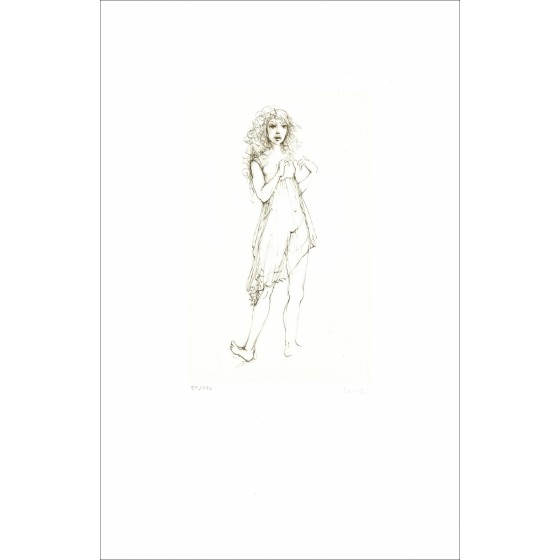 Léonor Fini – Monelle IV (1976), Originalgravur