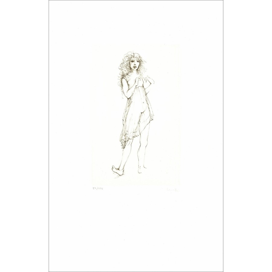 Léonor Fini – Monelle IV (1976), Originalgravur