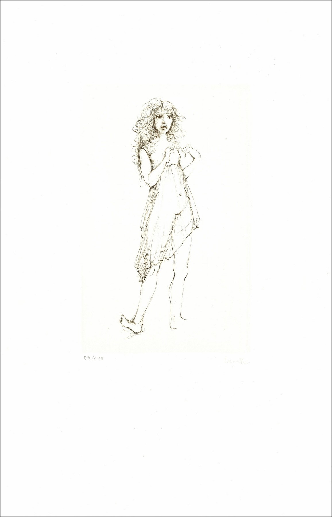 Léonor Fini – Monelle IV (1976), Originalgravur