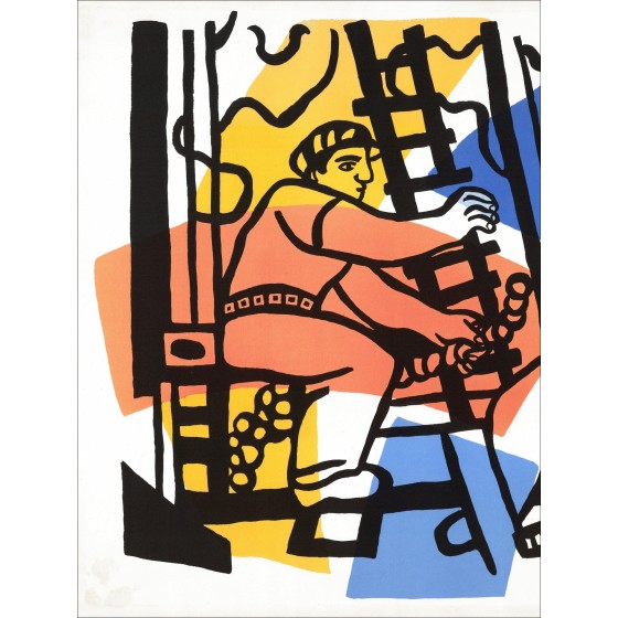Fernand Léger - Costruttori, Litografia