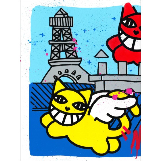 M.Chat - Katzen auf den Dächern von Paris (2017), Sielscreen