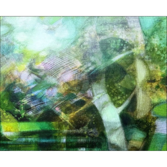 HILAIRE Camille - Öl auf Leinwand "River in Giverny" 65x81cm (25f)