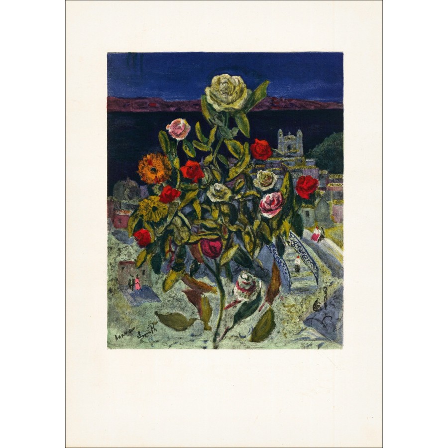 Francis Smith – Bouquet (1958), litografia
