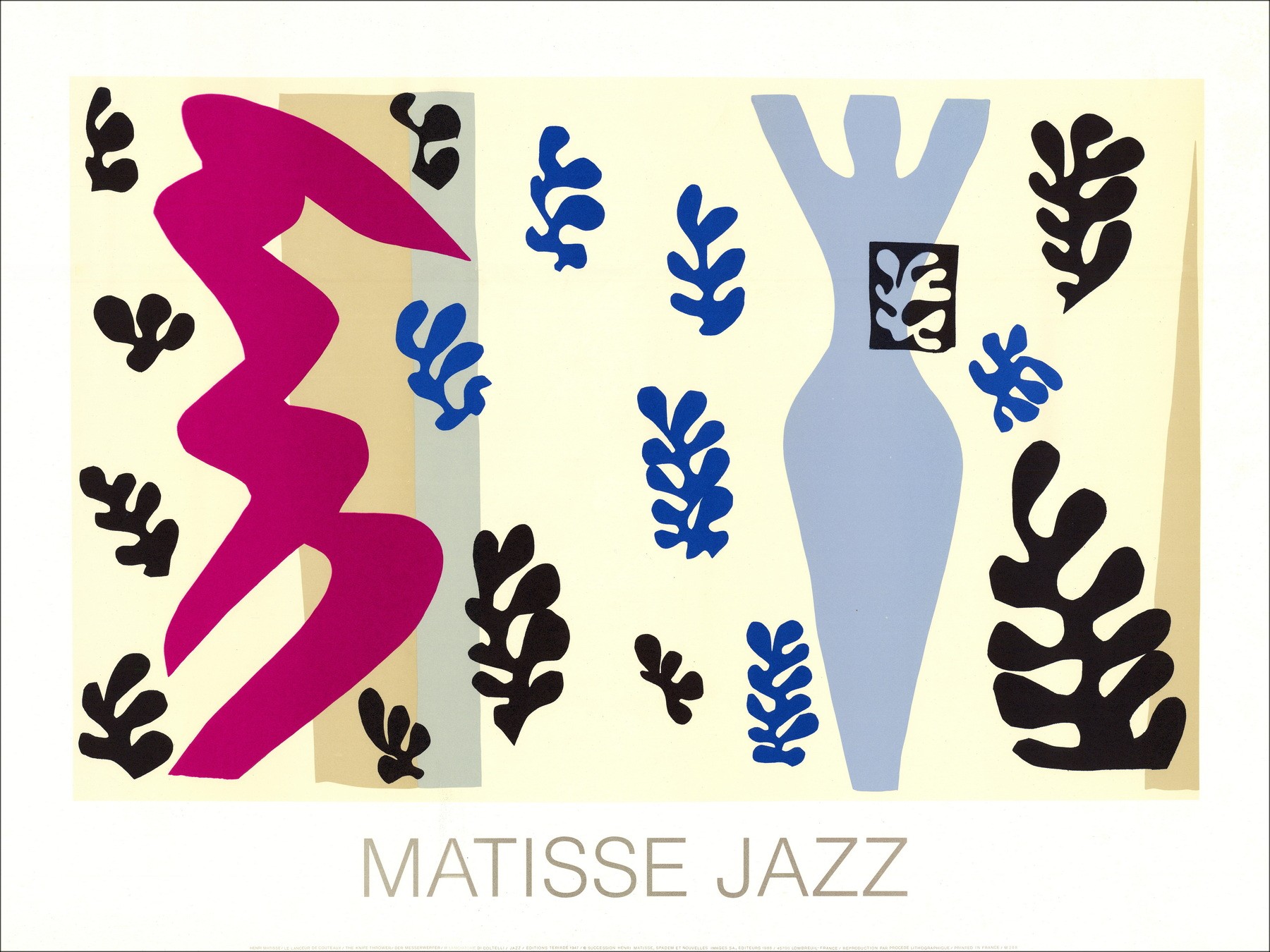 Henri Matisse – The Knife Launcher, poster