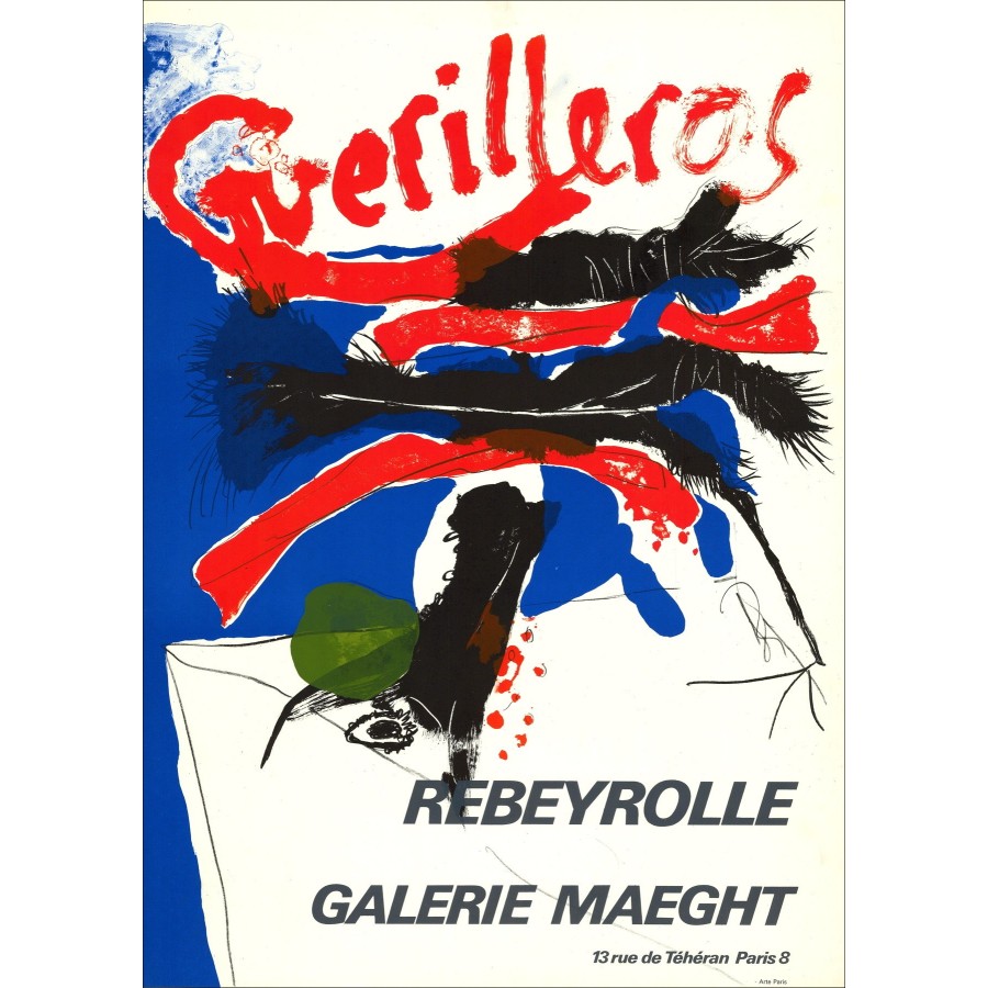 Paul Rebeyrolle - Ausstellung, Galerie MAEGHT (1969)