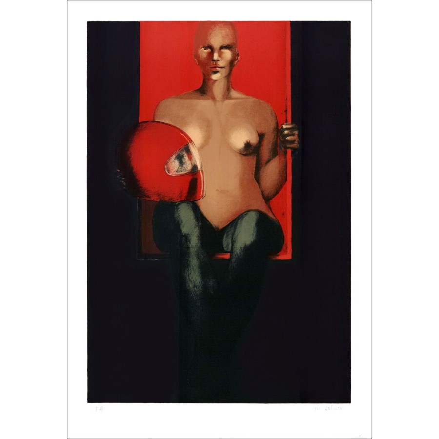 Michèle SALMON - Lith Origin Original "Het masker"