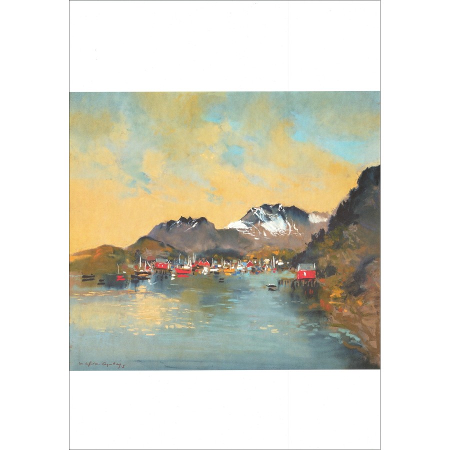 Coquaillay Jacques - Poster "Les Lofoten" 68x48cm