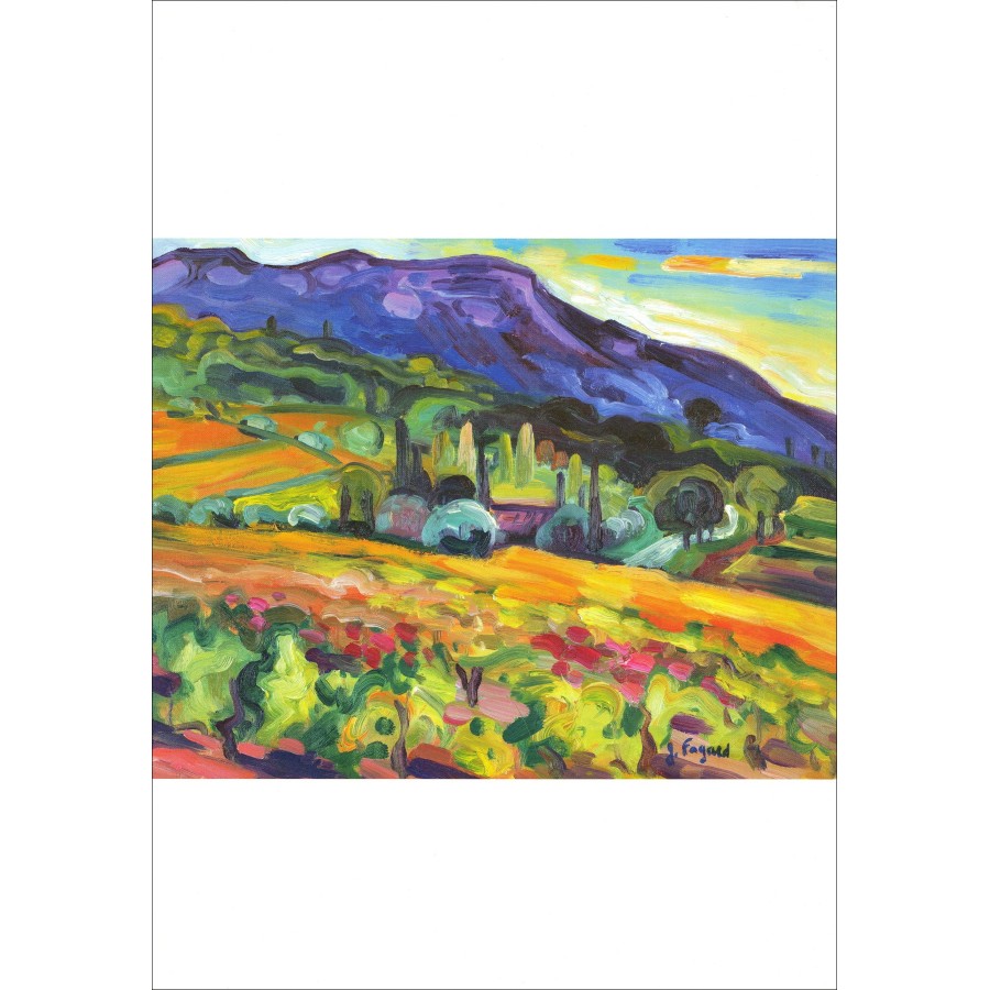 FAGARD Gérard - Poster "Provence" 68x45cm