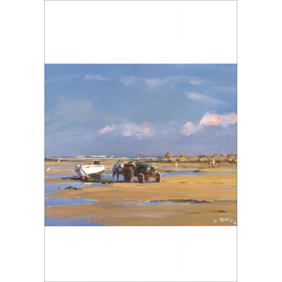 RUAIS Stéphane - Affiche "Les pécheurs" 68x48cm