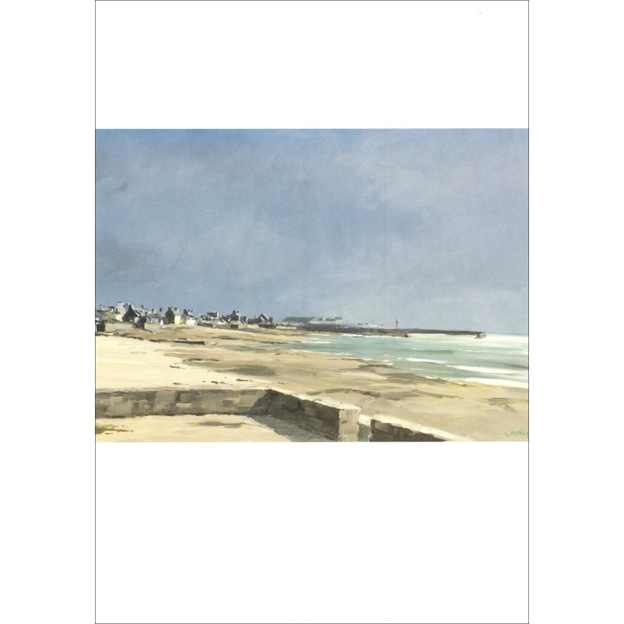 RUAIS Stéphane - Cartello "Marea bassa" 68x48cm