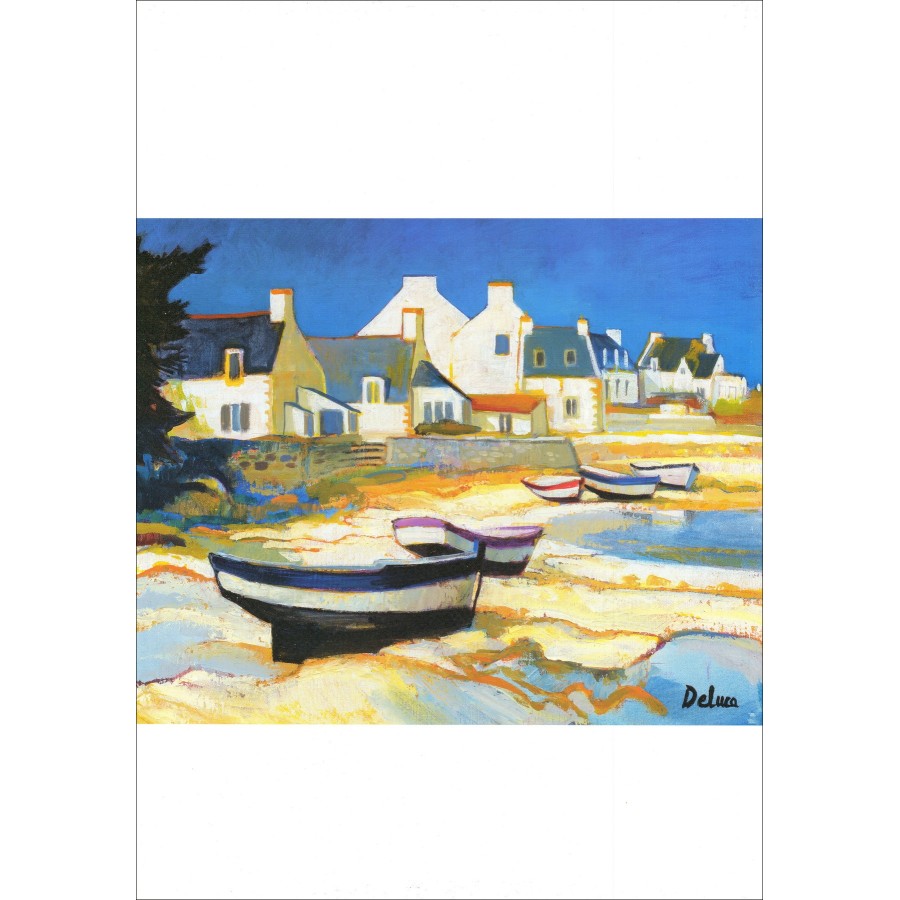 Deluca Peter - Poster "Die Boote" 68x48cm